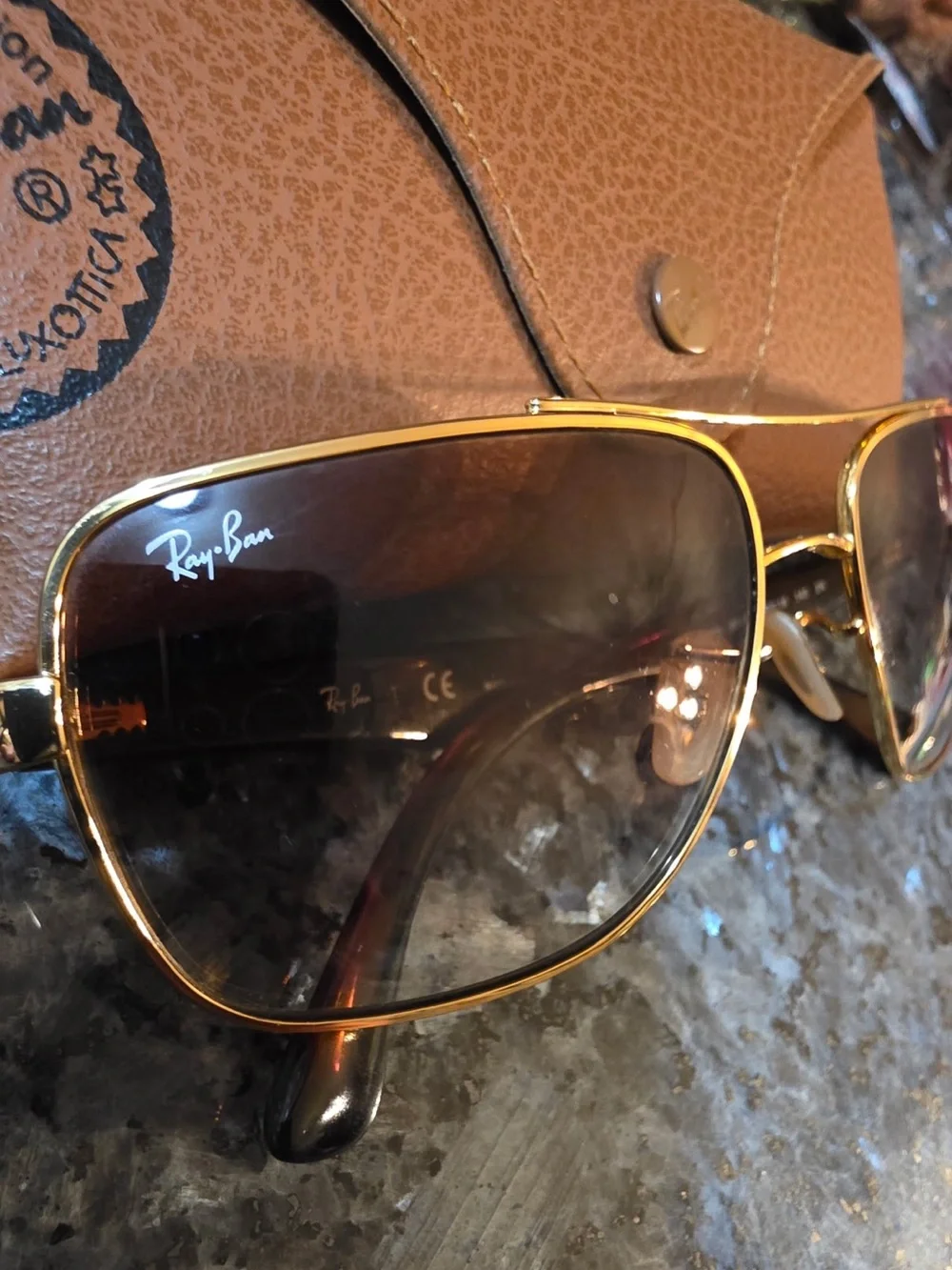 🔥 Ray-Ban Aviator Sunglasses | Gold Frame | Classic Brown Lens 🔥